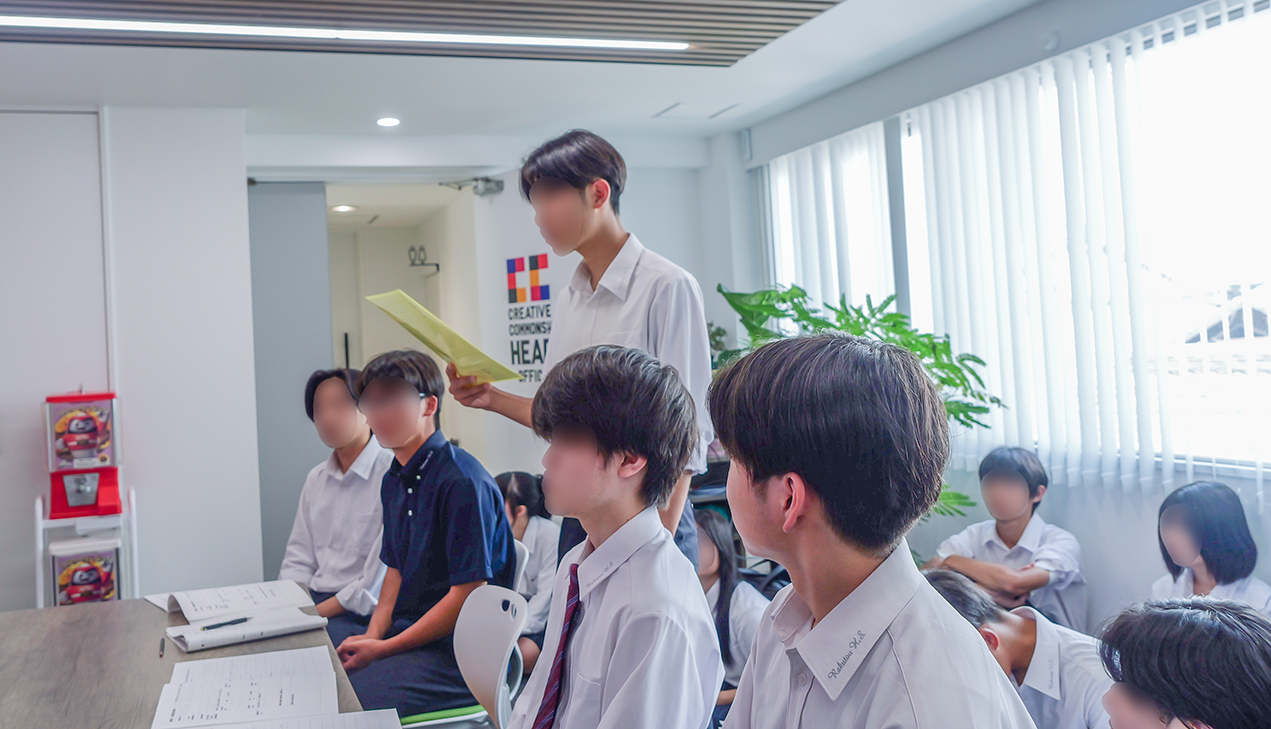 京都府立洛東高等学校の生徒さんが企業訪問に来られました